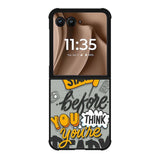 Quotes Spirit Started Motorola Moto RAZR Plus 2025 Case OV10803