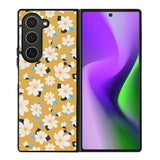 Cute white flowers seamless pattern Samsung Galaxy Z Fold 6 5G 2024 Case OV10922