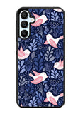 Bird Flower Pattern Samsung Galaxy A35 5G Case OV10906