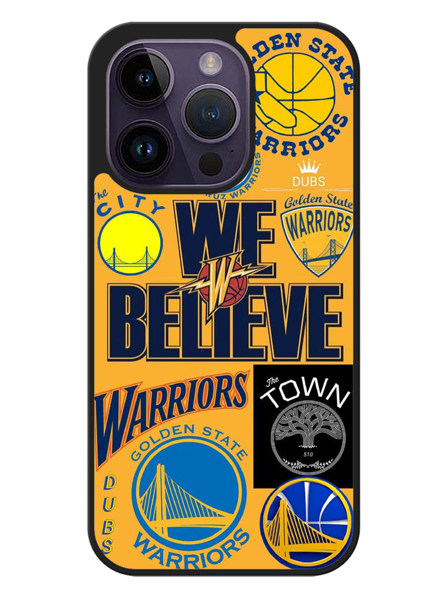We Believe Golden State Warriors iPhone 14 Pro Max Case