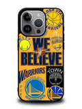We Believe Golden State Warriors iPhone 16 Pro Case