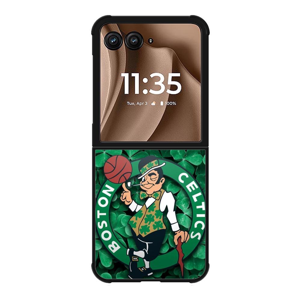 Boston Celtics Logo NBA Motorola Moto RAZR Plus 2025 Case OV10662