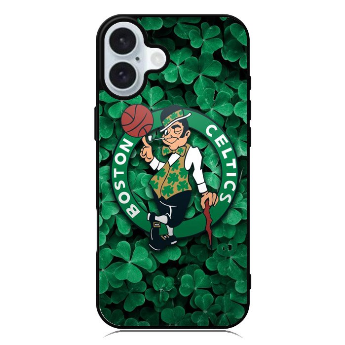 Boston Celtics Logo NBA iPhone 16 Case QC10662