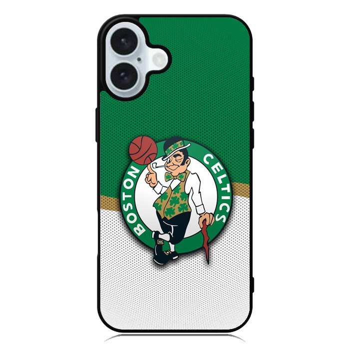 Boston Celtics NBA Sport Logo iPhone 16 Plus Case QC10663