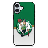 Boston Celtics NBA Sport Logo iPhone 16 Plus Case QC10663
