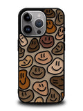 Brown Style Smile iPhone 14 Pro Case QC10669