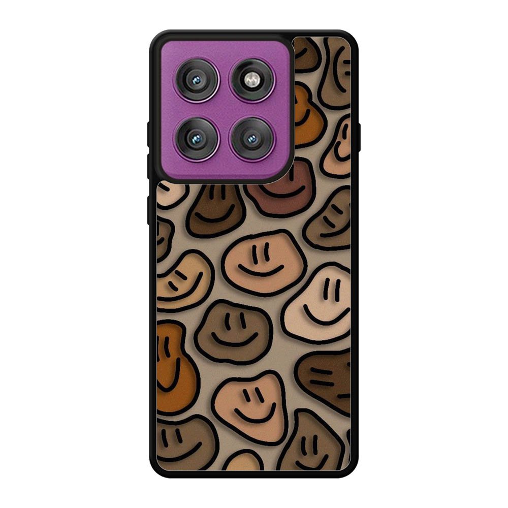 Brown Style Smile Motorola Moto Edge 60 Pro Case QC10669