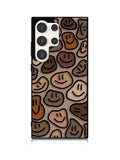 Brown Style Smile Samsung Galaxy S23 Ultra 5G Case QC10669