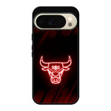 Chicago Bulls NBA Neon Logo Google Pixel 10 Pro XL Case QC10683
