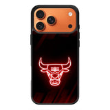 Chicago Bulls NBA Neon Logo iPhone 17 Pro Case QC10683