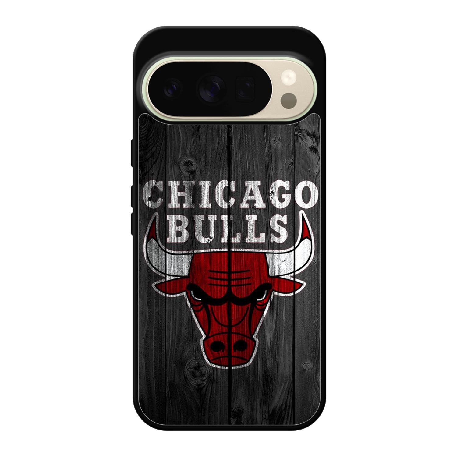 Chicago Bulls Wood Background Google Pixel 10 Pro XL Case QC10688