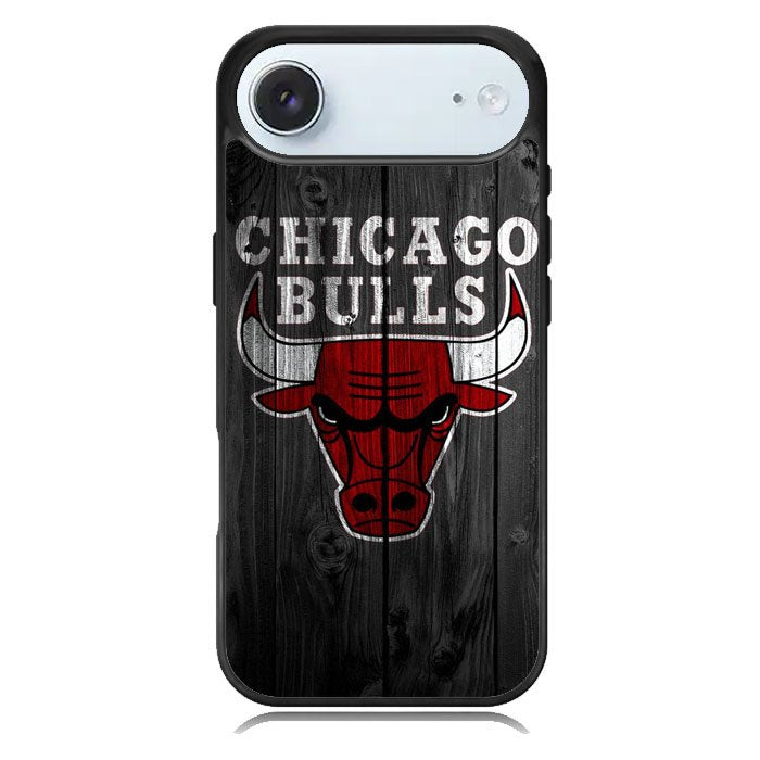 Chicago Bulls Wood Background iPhone 17 Air Case OV10688