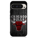 Chicago Bulls Wood Background Google Pixel 9 Pro XL Case OV10688
