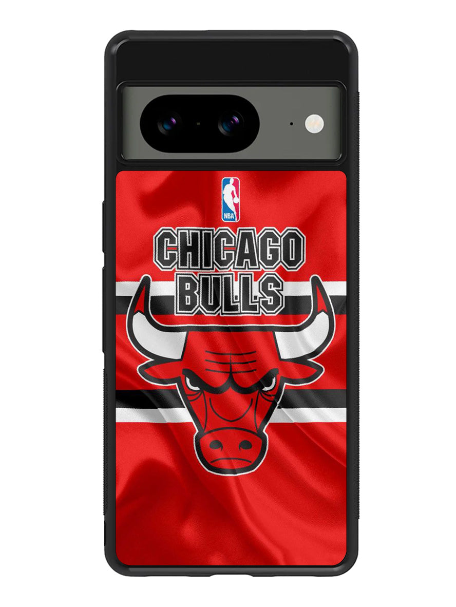Chicago Bulls Flag Google Pixel 8A Case QC10679