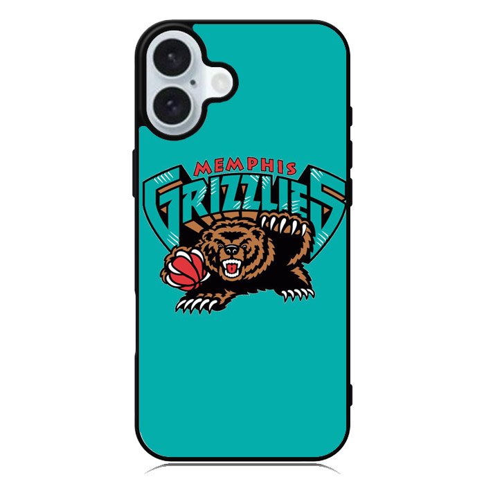 Memphis Grizzlies iPhone 16 Plus Case QC10489