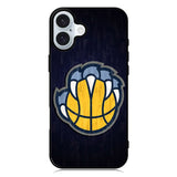 Memphis Grizzlies NBA icon iPhone 16 Case QC10486