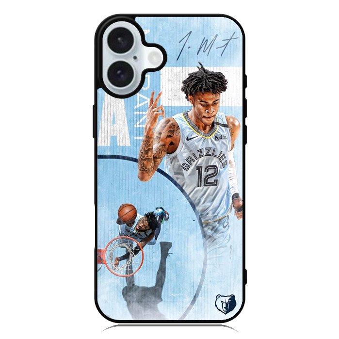 JA Morani Memphis Grizzlies Player iPhone 16 Case QC10597