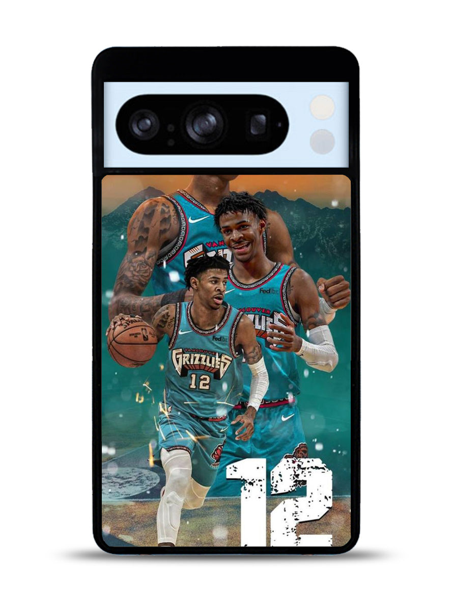 12 Morant Memphis Grizzlies Google Pixel 8 Pro Case QC10625
