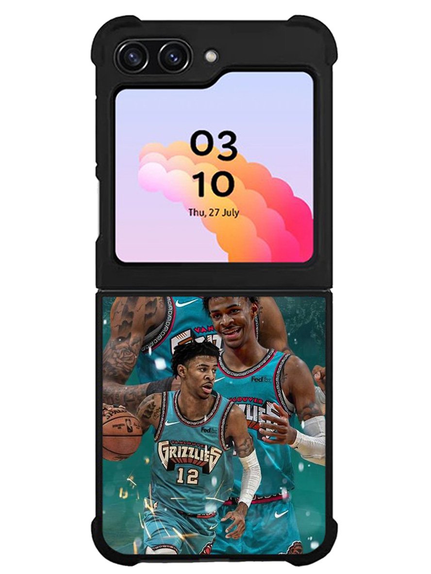 12 Morant Memphis Grizzlies Samsung Galaxy Z Flip 5 5G 2023 Case OV10625