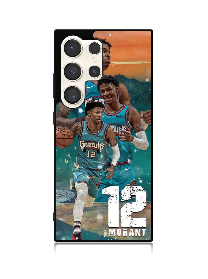 12 Morant Memphis Grizzlies Samsung Galaxy S23 Ultra 5G Case QC10625