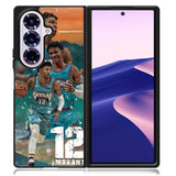 12 Morant Memphis Grizzlies Samsung Galaxy Z Fold 7 Case OV10625