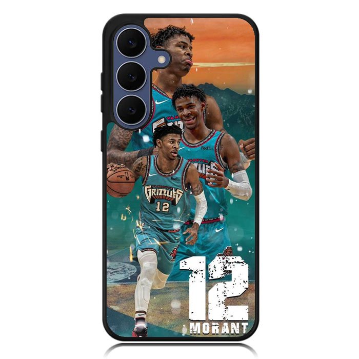 12 Morant Memphis Grizzlies Samsung Galaxy S25 FE Case OV10625