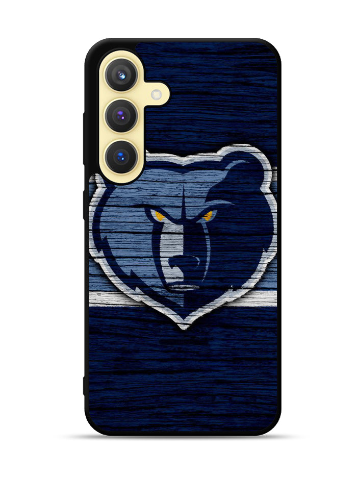 Memphis Grizzlies Wood Logo Samsung Galaxy S23 Plus 5G , Samsung Galaxy S23+ 5G Case QC10492