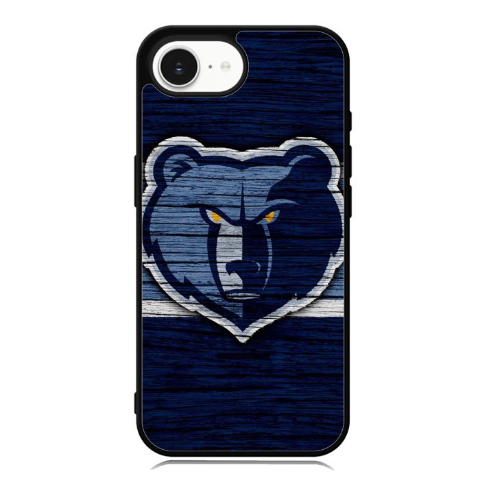 Memphis Grizzlies Wood Logo iPhone 16e Case OV10492