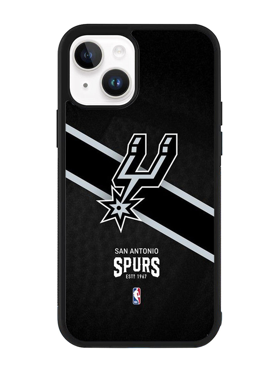 San Antonio Spurs NBA Logo iPhone 15 Case OV10414