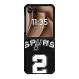 Spurs NBA Team Motorola Moto RAZR Plus 2025 Case OV10438