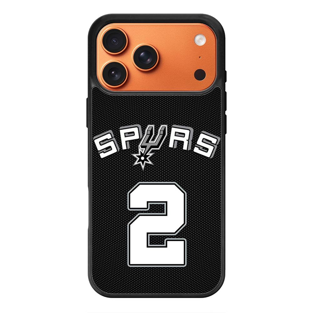 Spurs NBA Team iPhone 17 Pro Max Case QC10438