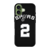 Spurs NBA Team iPhone 17 Case QC10438