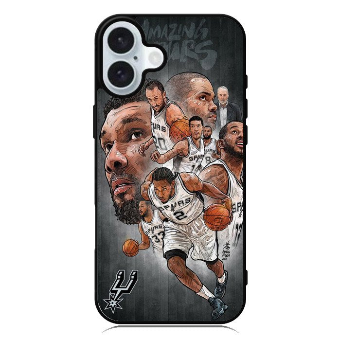 Amazing Spurs Player iPhone 16 Case QC10633