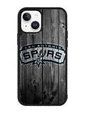 San Antonio Spurs Wood Logo iPhone 15 Case OV10417