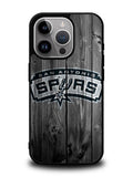 San Antonio Spurs Wood Logo iPhone 15 Pro Case OV10417