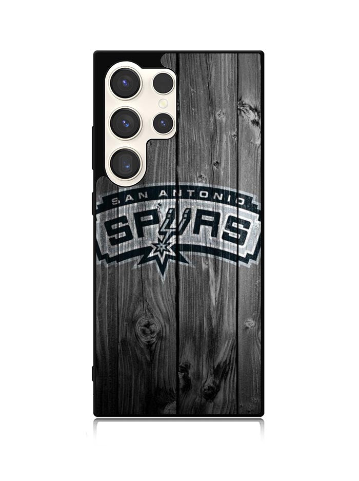 San Antonio Spurs Wood Logo Samsung Galaxy S24 Ultra 5G Case OV10417