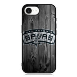 San Antonio Spurs Wood Logo iPhone 16e Case OV10417