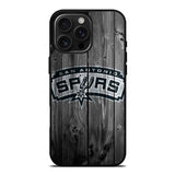 San Antonio Spurs Wood Logo iPhone 16 Pro Max Case OV10417