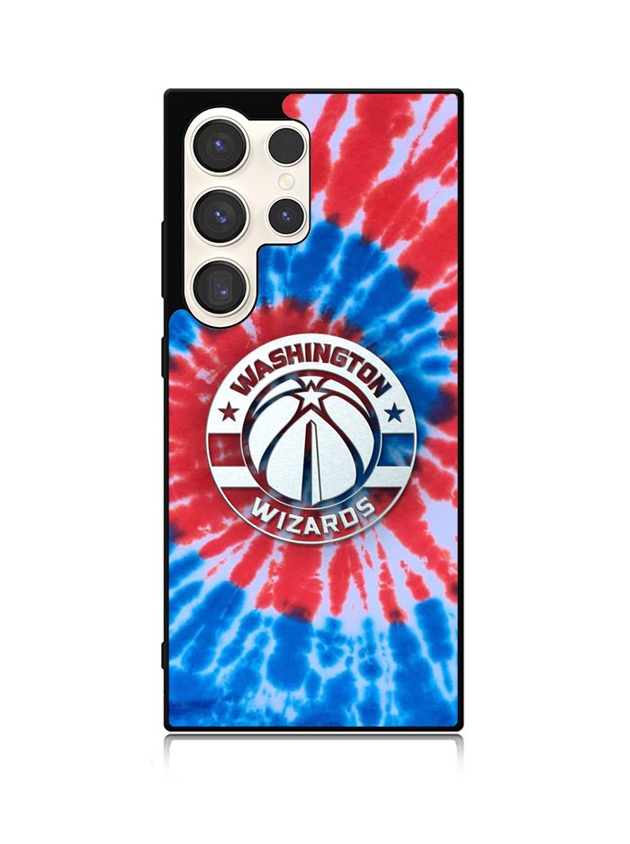 Washington Wizards Tie Dye Style Logo Samsung Galaxy S24 Ultra 5G Case OV10468