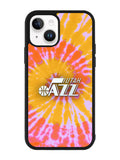 Uta Jazz Tie Dye Style Logo iPhone 15 Plus Case OV10464
