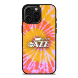 Uta Jazz Tie Dye Style Logo iPhone 16 Pro Case OV10464