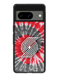 Portland Trailblazers Tie Dye Style Logo Google Pixel 8A Case QC10397