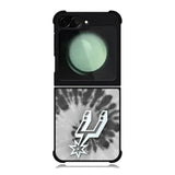 San Antonio Spurs Tie Dye Style Logo Samsung Galaxy Z Flip 6 5G 2024 Case OV10416