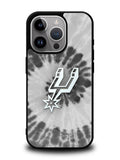 San Antonio Spurs Tie Dye Style Logo iPhone 15 Pro Max Case OV10416