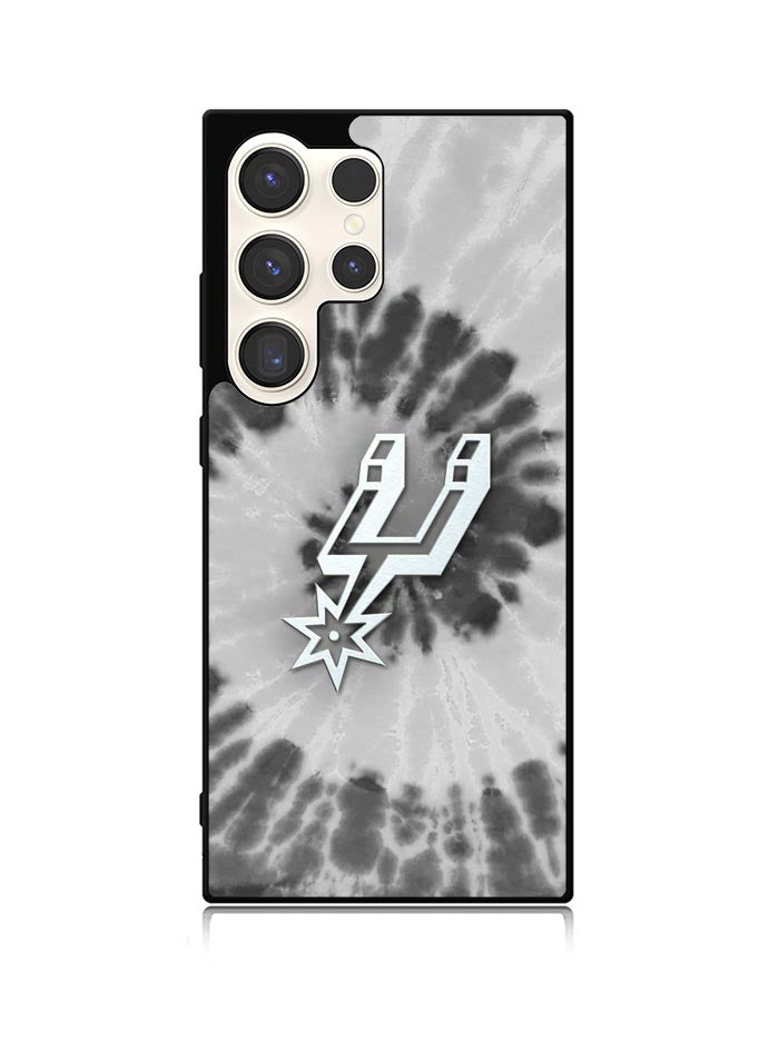 San Antonio Spurs Tie Dye Style Logo Samsung Galaxy S24 Ultra 5G Case OV10416