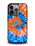 New York Knicks Tie Dye Style Logo iPhone 15 Pro Max Case OV10513