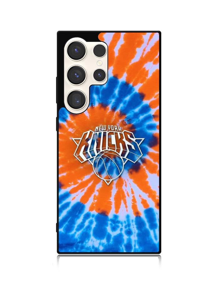 New York Knicks Tie Dye Style Logo Samsung Galaxy S24 Ultra 5G Case OV10513