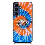 New York Knicks Tie Dye Style Logo Samsung Galaxy S25 FE Case OV10513