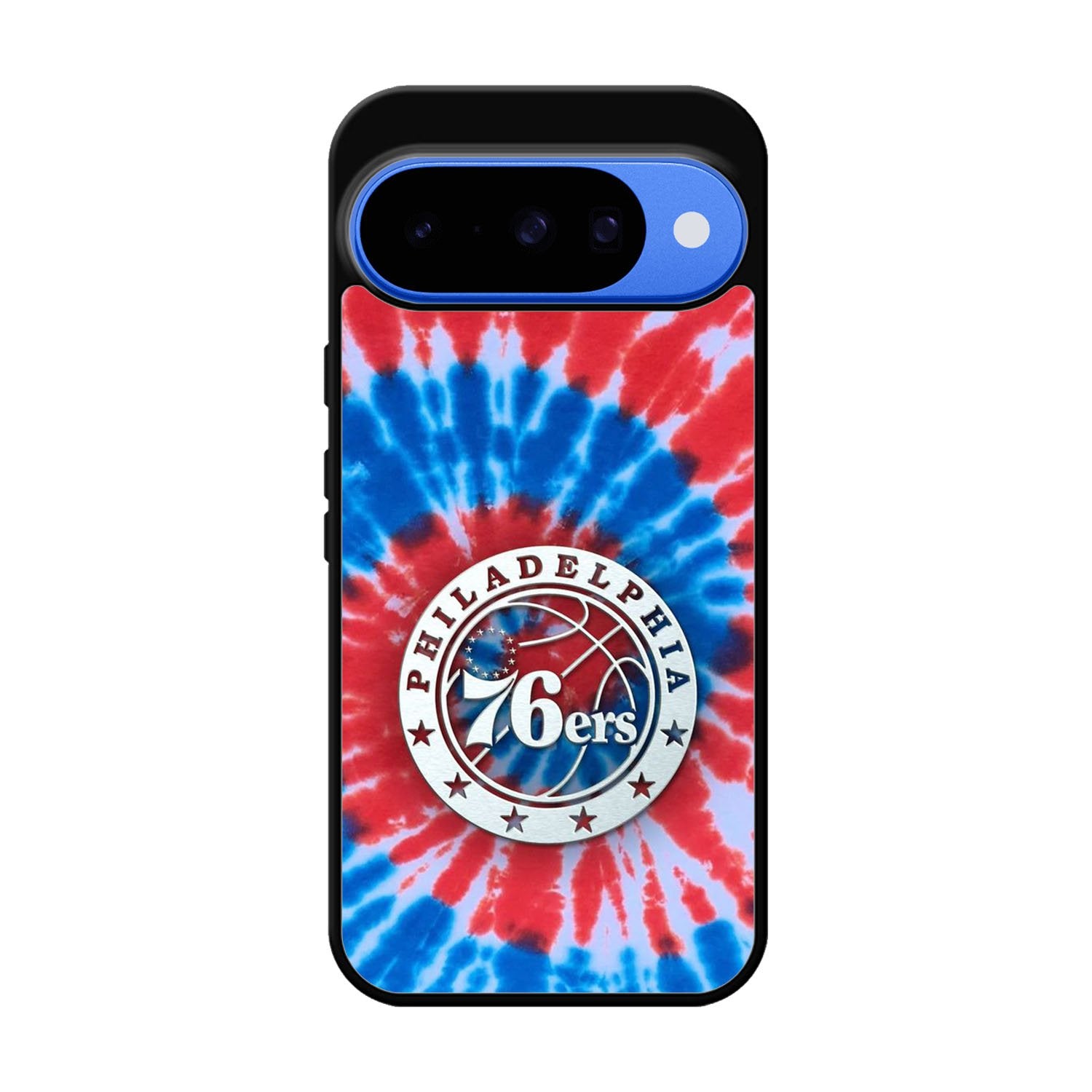 Philadelphia 76ers Tie Dye Style Logo Google Pixel 10 Case QC10542