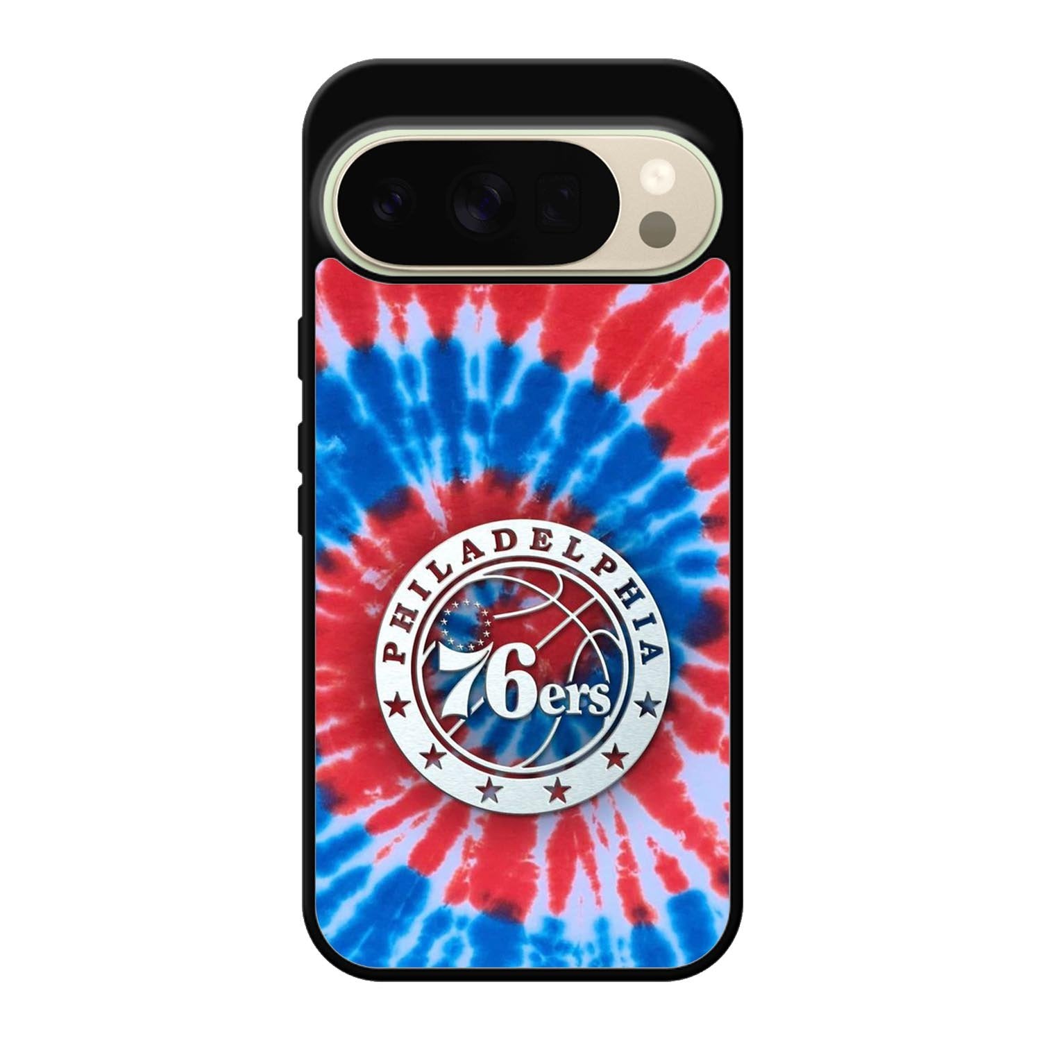 Philadelphia 76ers Tie Dye Style Logo Google Pixel 10 Pro Case QC10542